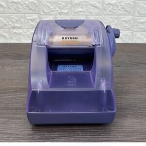 Xyron Model 250 Create A Sticker Maker Machine Manual Purple USA Scrapbooking